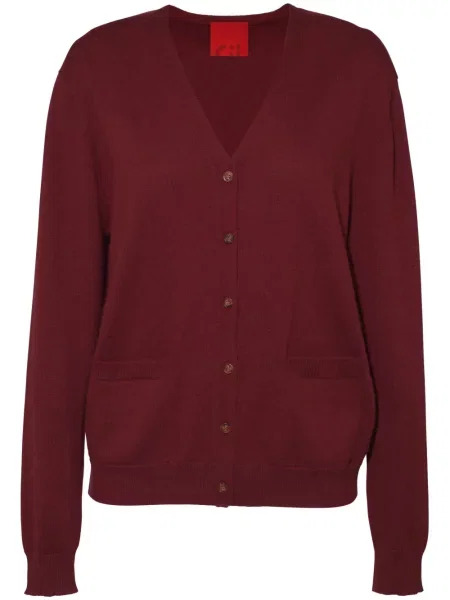 Cardigan Cashmere In Love din cașmir roșu