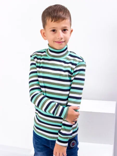 Гольф свитер носи своє зеленый