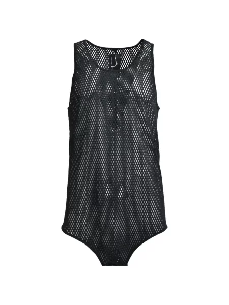 Baschet cămașă Rick Owens plasă negru