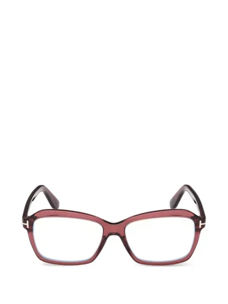Τετράγωνα γυαλιά ηλίου Tom Ford Eyewear μωβ