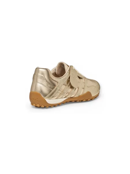 Pantofi Geox cu model piele de șarpe maro