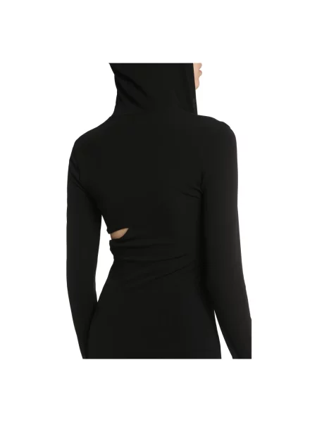 Sukienka maxi Versace czarna
