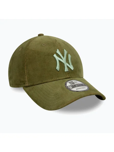 New Era Two Tone Cord New York Yankees бейзболна шапка тъмнозелена зелено