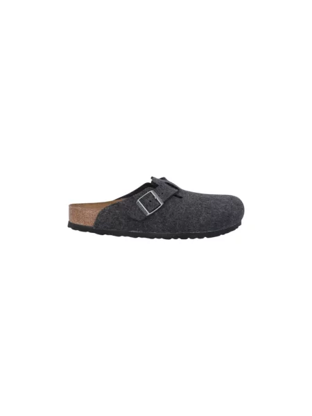Sandały Birkenstock zamszowe szare