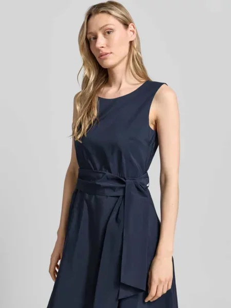 Linia a sukienka wieczorowa z dodatkiem bawełny model GENTILE' Weekend Max Mara