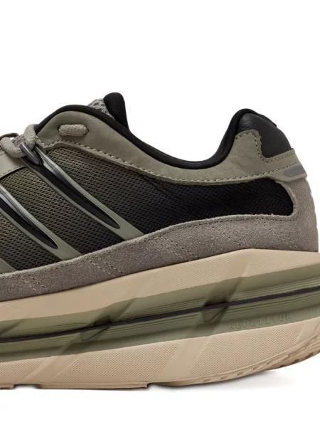 Prugaste tenisice Adidas Adizero s vezicama od brušene kože crna