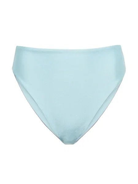 Bikini Jade Swim cu talie înaltă albastru