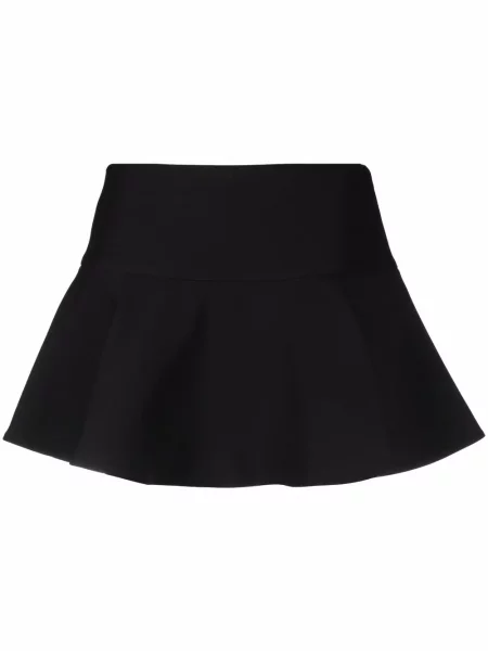 Fusta mini Valentino Garavani evazată negru