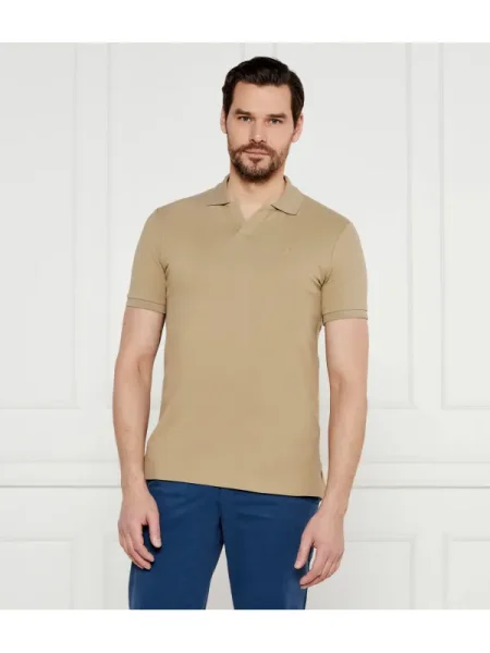 POLO RALPH LAUREN Tenisz póló | Custom slim fit bézs