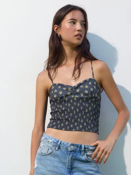 Top Pull&bear galben
