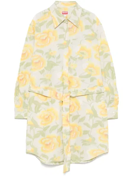 Rochie mini Kenzo de costum galben