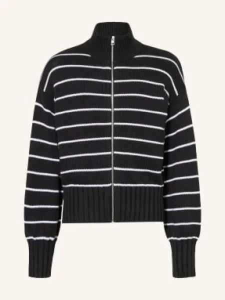 Calvin Klein Pletený Svetr černá bílá