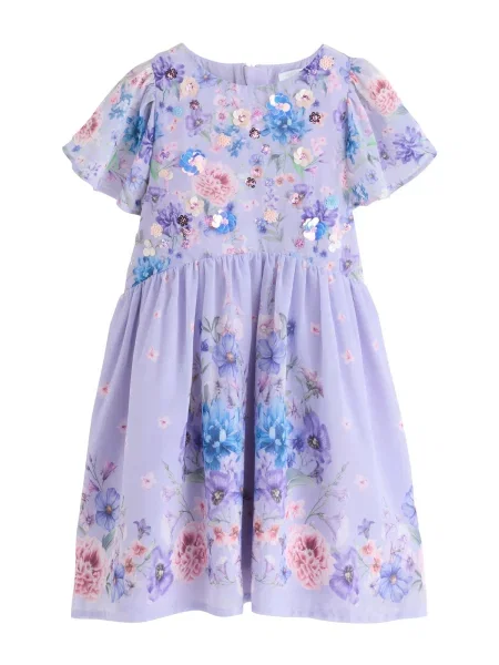 Next Rochie / oliv / mov deschis / roz pastel albastru