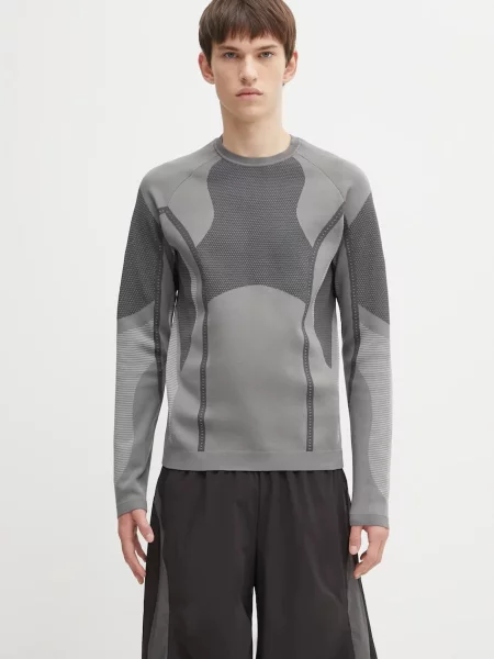 Puma longsleeve PUMA x SAN SAN GEAR wzorzysty szary