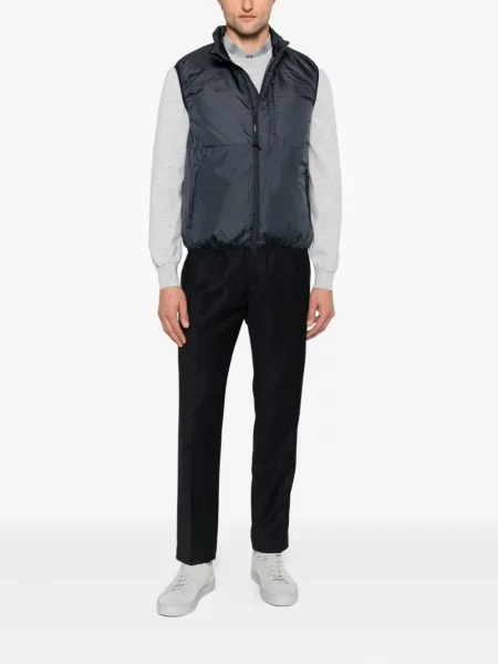Pantaloni Briglia 1949 de lână cu cordon albastru