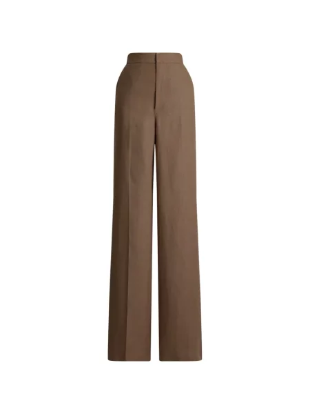 Pantaloni palazzo Ralph Lauren Collection maro