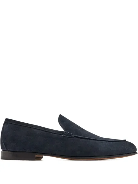 Pantofi loafer Forsa din piele de căprioară albastru