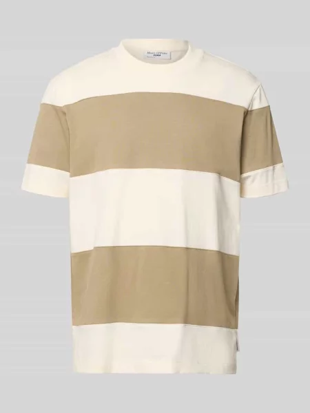 T-shirt o kroju relaxed fit z czystej bawełny Marc O'polo Denim