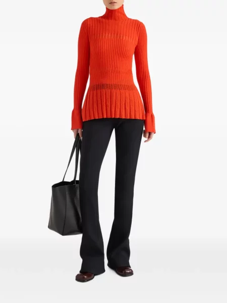 Vuneni top Proenza Schouler narančasta
