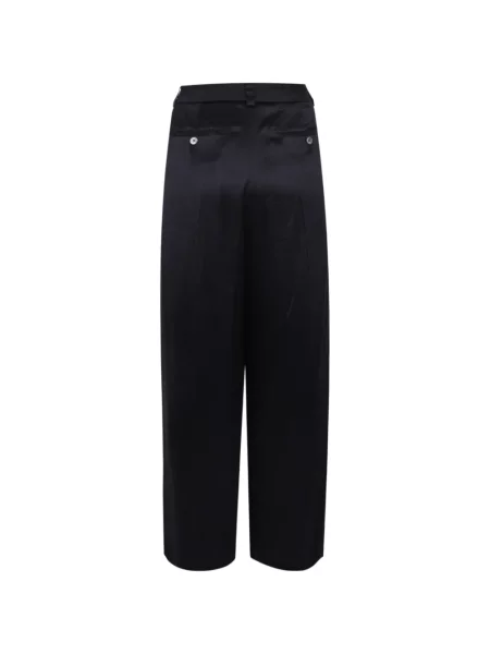 Pantaloni Peserico din satin albastru