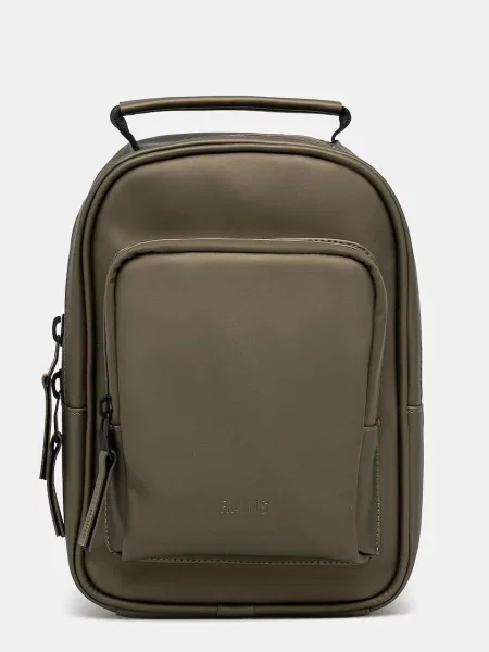 Раница Rains Book Daypack Mini W3 зелено