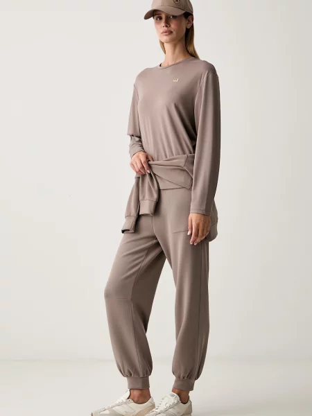 Felső Ea7 Emporio Armani barna