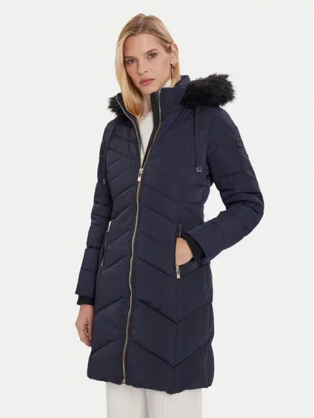 Morgan Zimski plašč Mornarsko modra