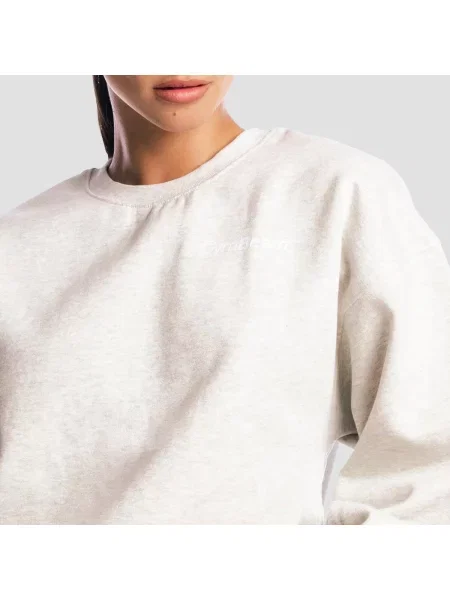 Bluza fitness oversize Base szara