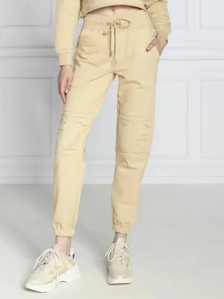 GCDS Pantaloni de trening bej