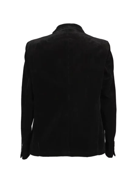 Geacă Maison Mihara Yasuhiro de catifea cord negru