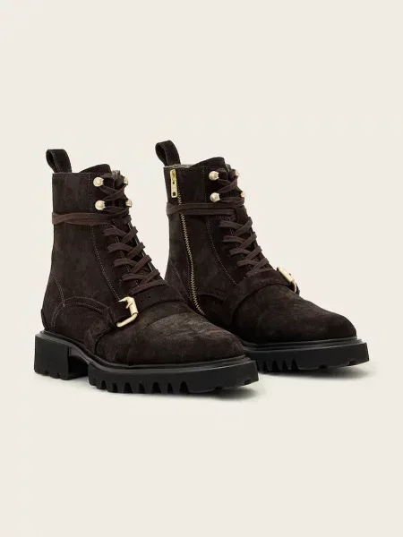 AllSaints ботильйони замшеві Tori Suede Boot
