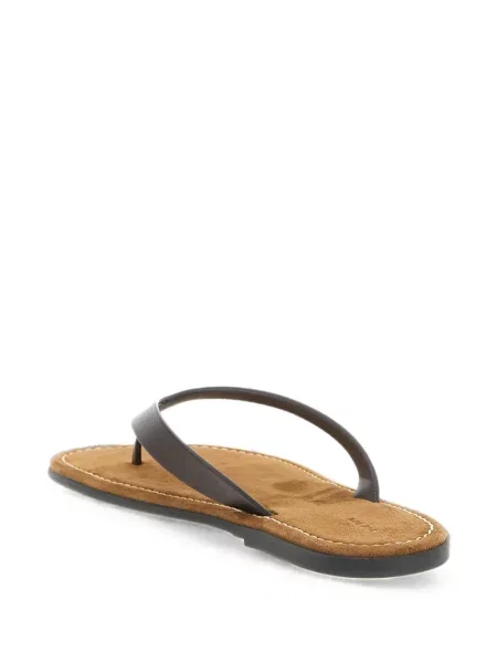 Sandale The Row din piele maro