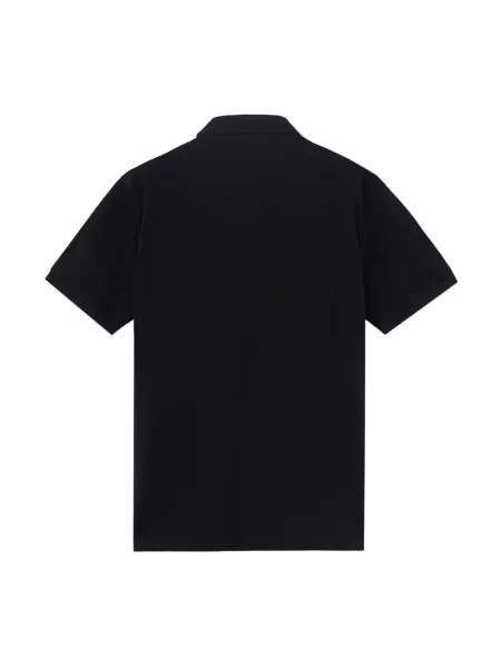 Koszulka polo Stone Island z krótkim rękawem z kamieniami czarna