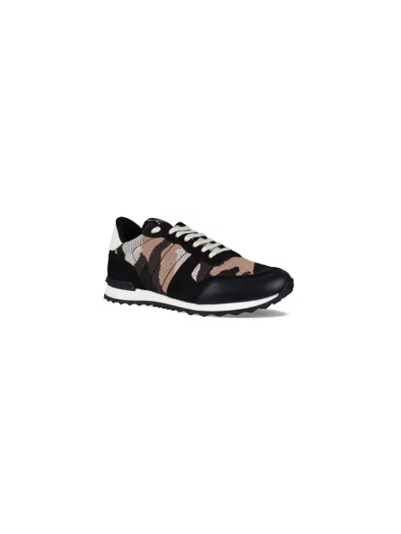 Sneakersy Valentino Garavani w kamuflażu czarne