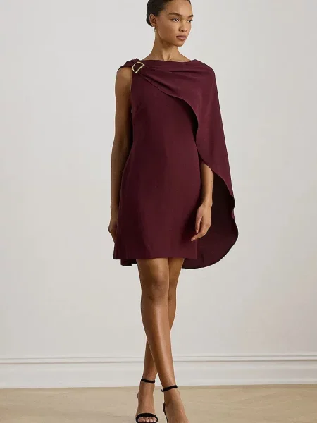 Lauren Ralph Lauren Rochie de cocktail roșu bordeaux bordo
