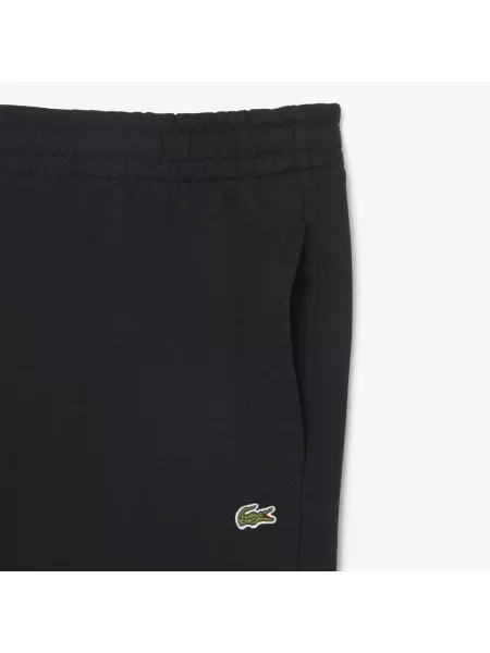 Lacoste Zwężane Spodnie Dresowe Z Polaru czarne