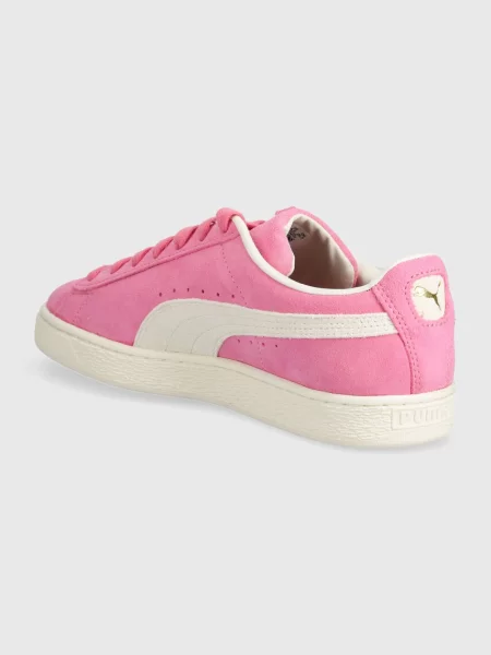 Semišové tenisky Puma Suede Neon růžové