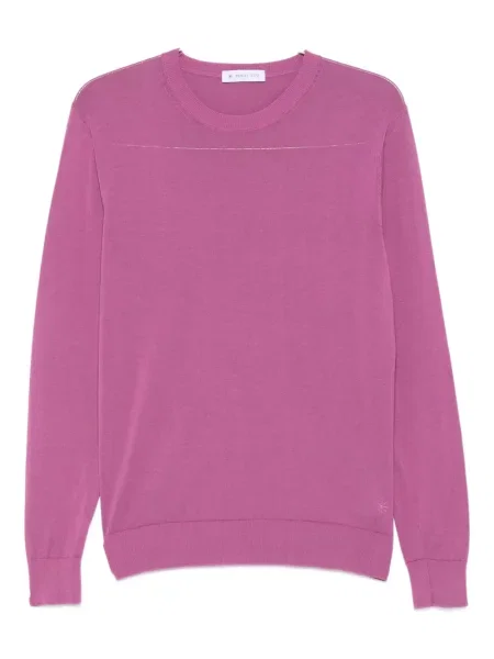 Pulover Manuel Ritz cu decolteu rotund violet