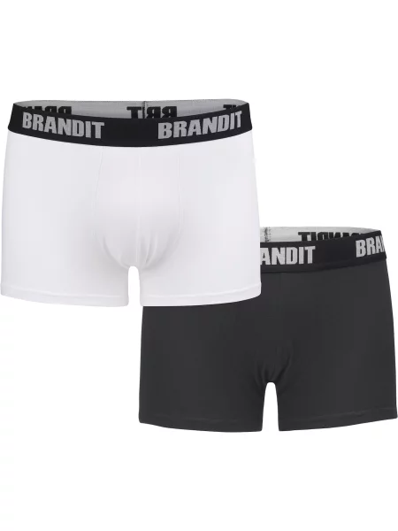 Brandit Boxerky černá bílá