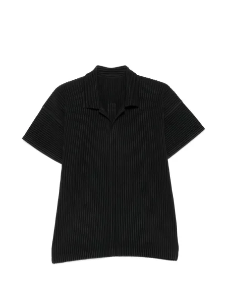 Scurt tricou Homme Plisse Issey Miyake negru