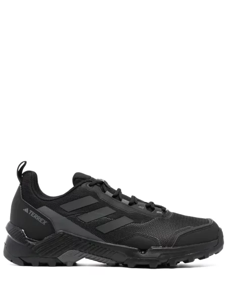 Spodnie Adidas ocieplane w paski czarne