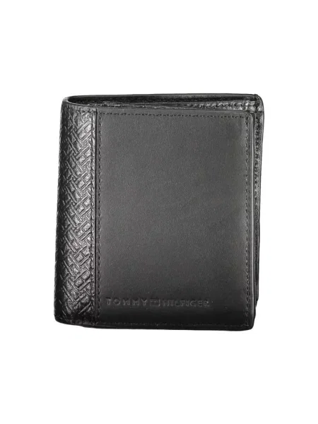 Portfel Tommy Hilfiger skórzany czarny