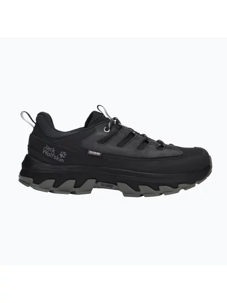 Încălțăminte de trekking pentru bărbați Jack Wolfskin Apex Hike Texapore Low black negru