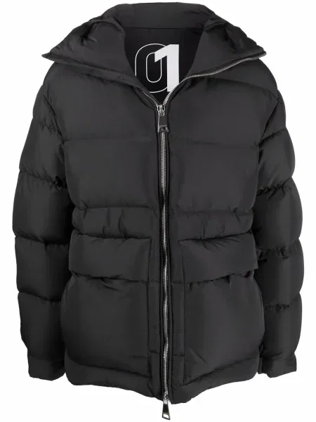 Geacă cu puf Khrisjoy cu pene negru