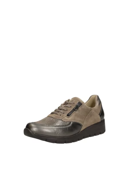 Sneakersy Waldläufer skórzane szare