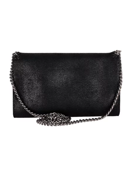 Torebka crossbody Stella Mccartney skórzana czarna