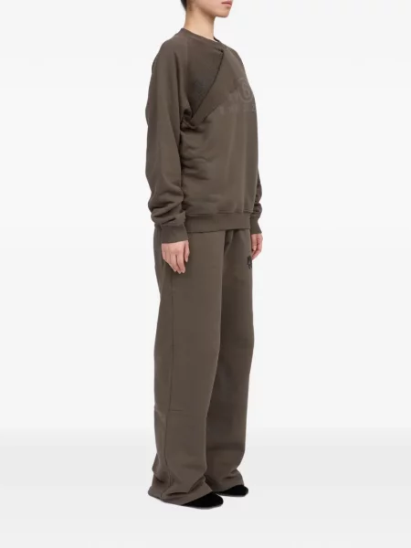 Hanorac Mm6 Maison Margiela cu imagine maro