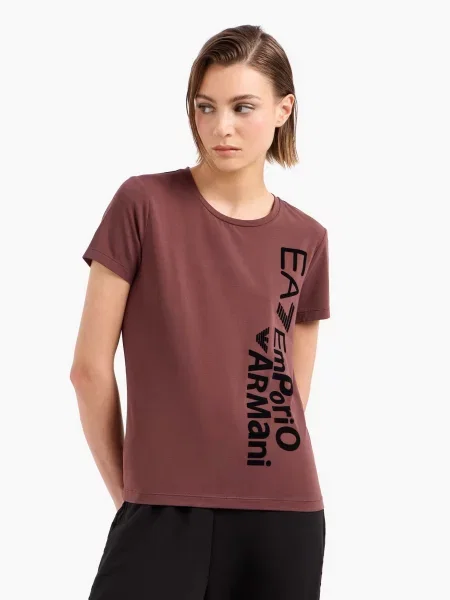 Футболка Ea7 коричневая