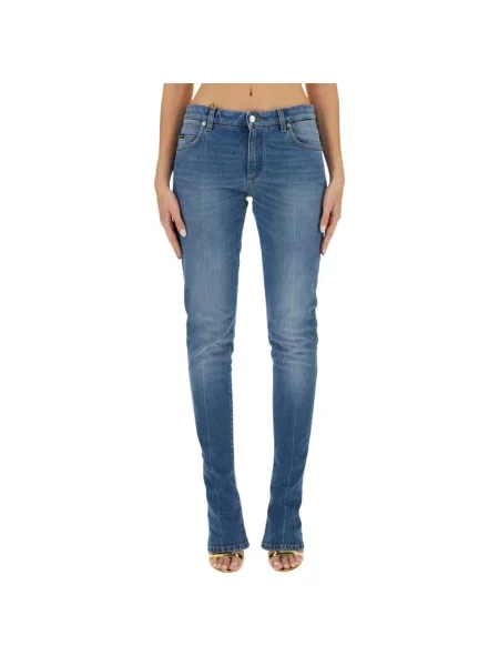 Skinny jeansy skinny Dolce And Gabbana niebieskie
