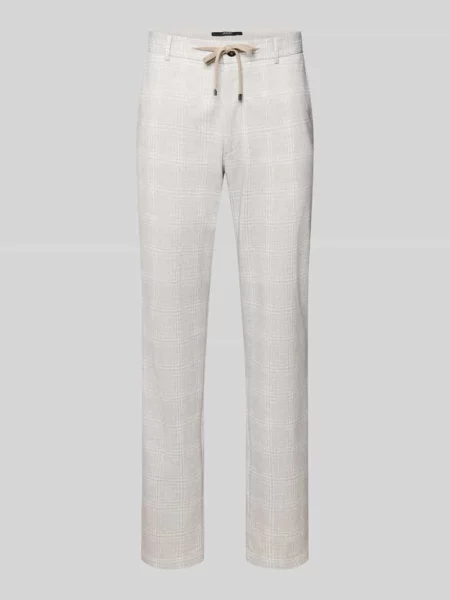 Spodnie z tunelem model ‘Sake’ Joop! Collection beżowe